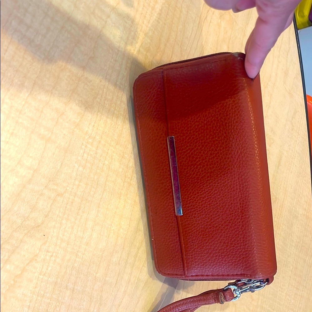 Elegant Red Leather Women's Bag